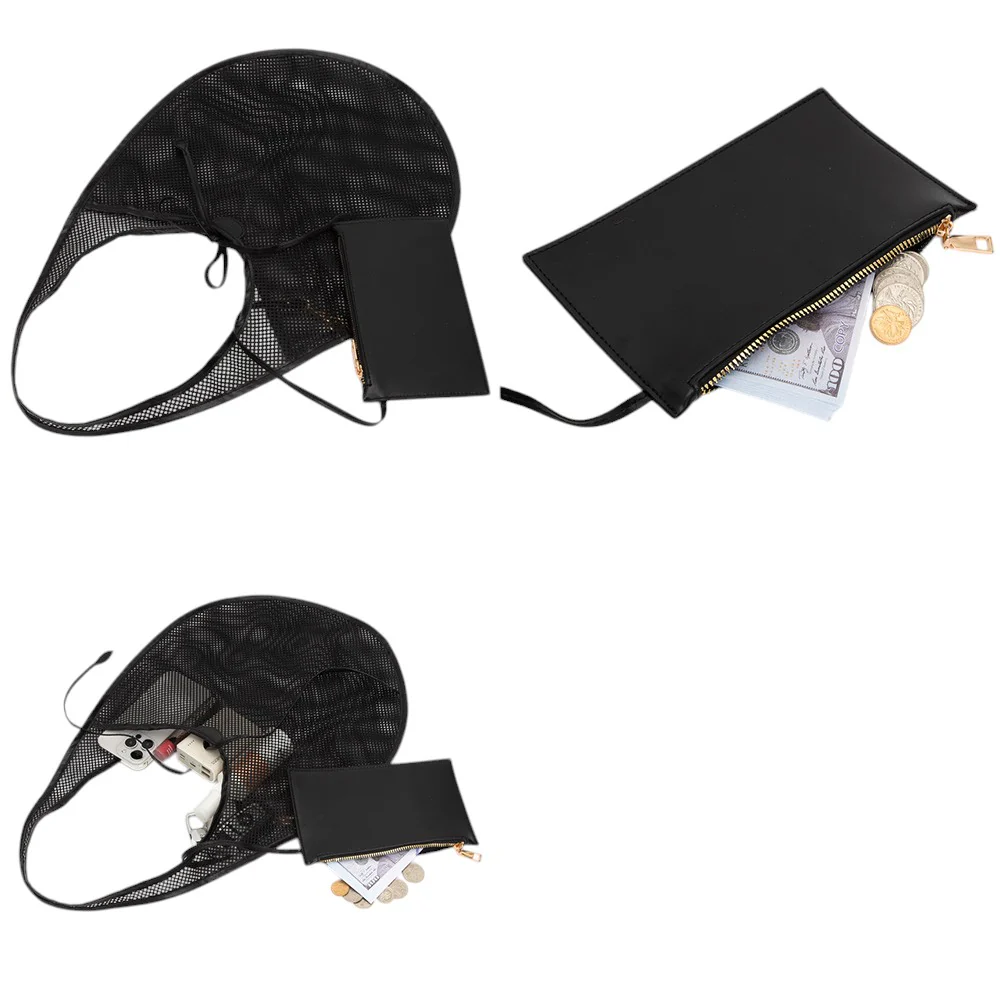 Stylish Mesh Tote Bag