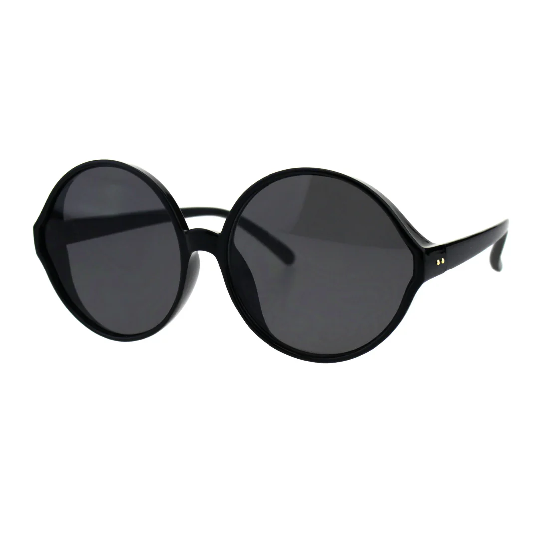Stylish Translucent Round Sunglasses