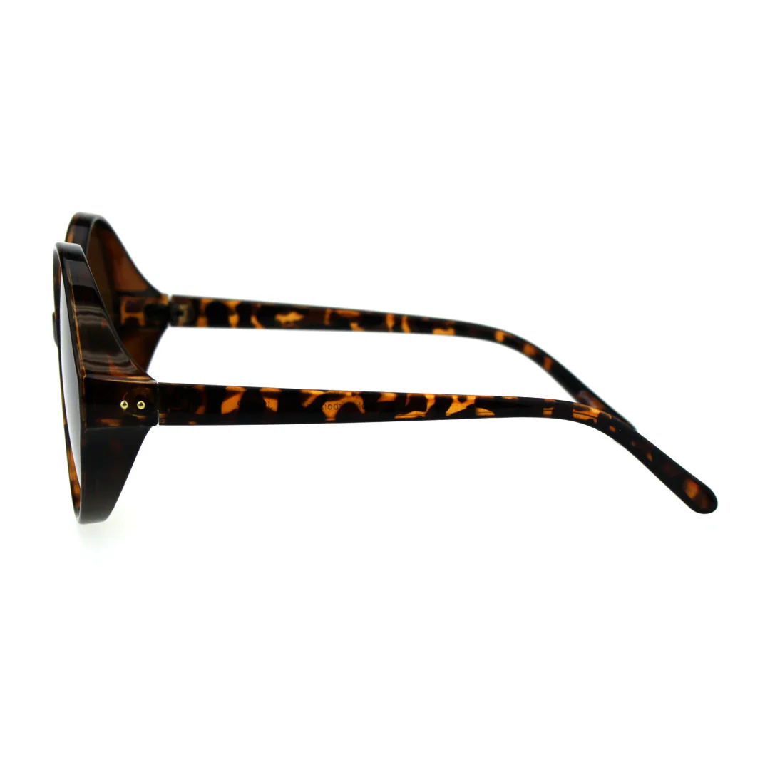 Stylish Translucent Round Sunglasses