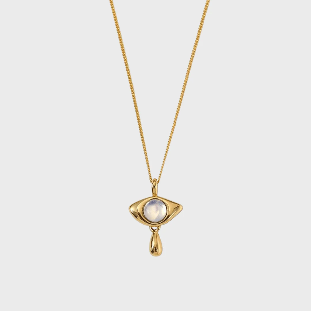 Elegant Gold-Plated Pendant Necklace