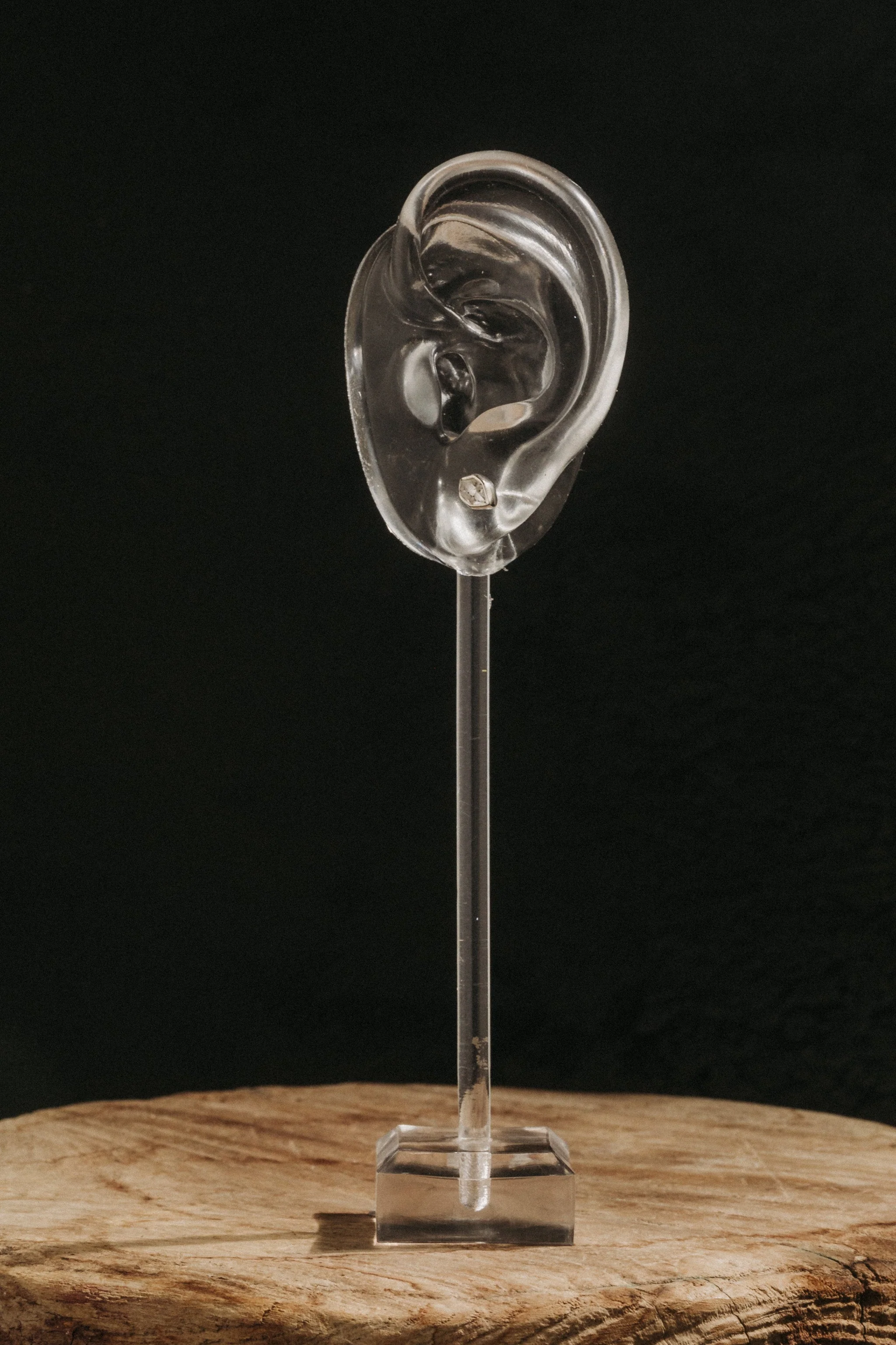 Elegant Geometric Crystal Stud Earrings