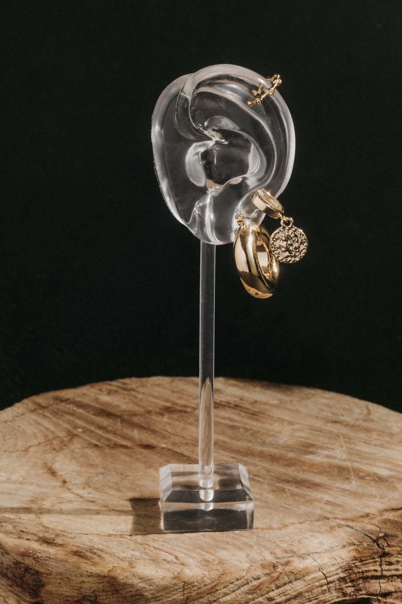 Elegant Golden Hoop Earrings