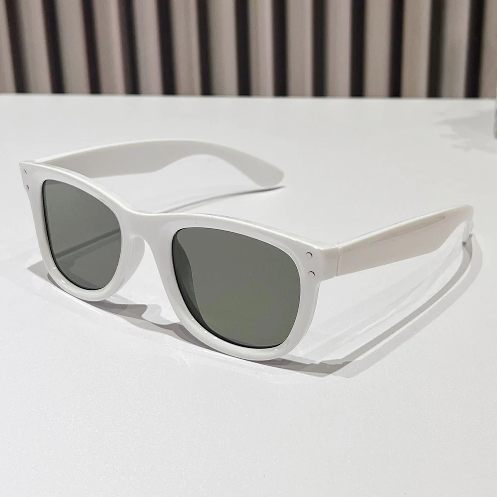 Chic White Frame Eyewear