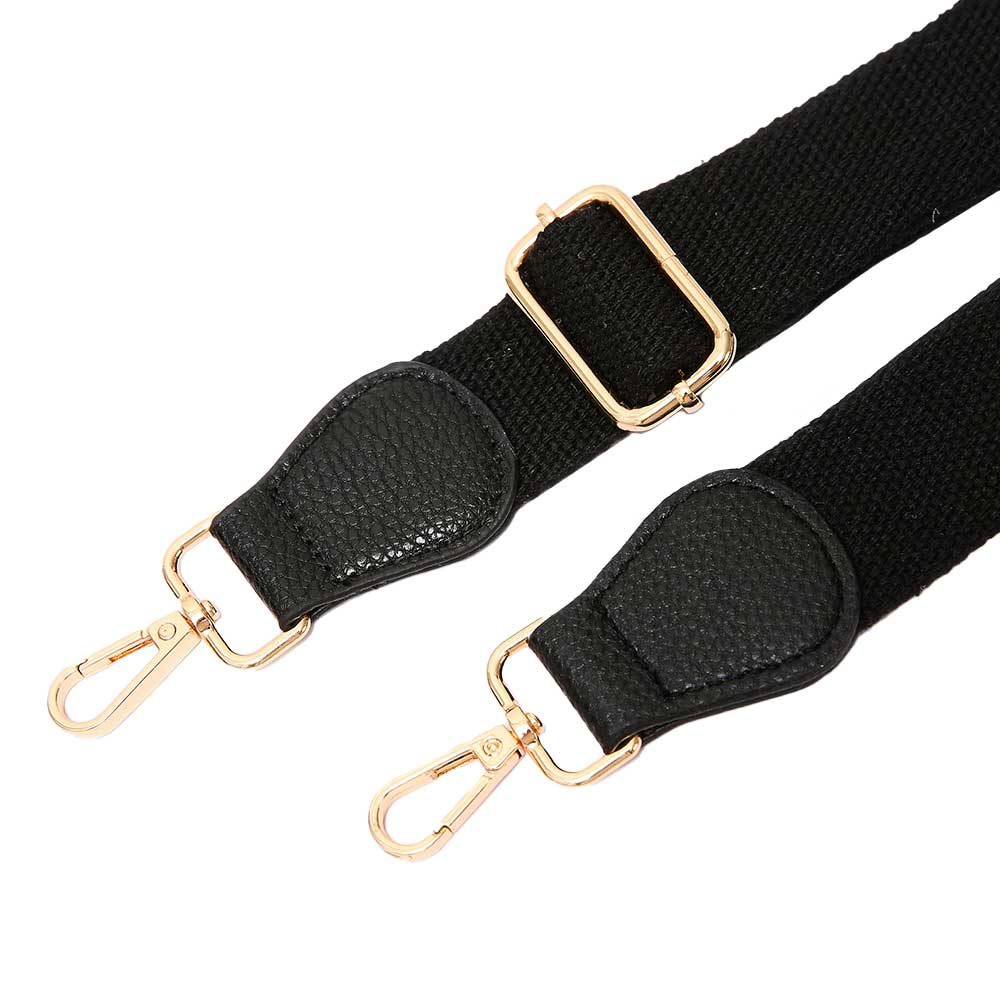 Elegant Black Nylon Shoulder Bag