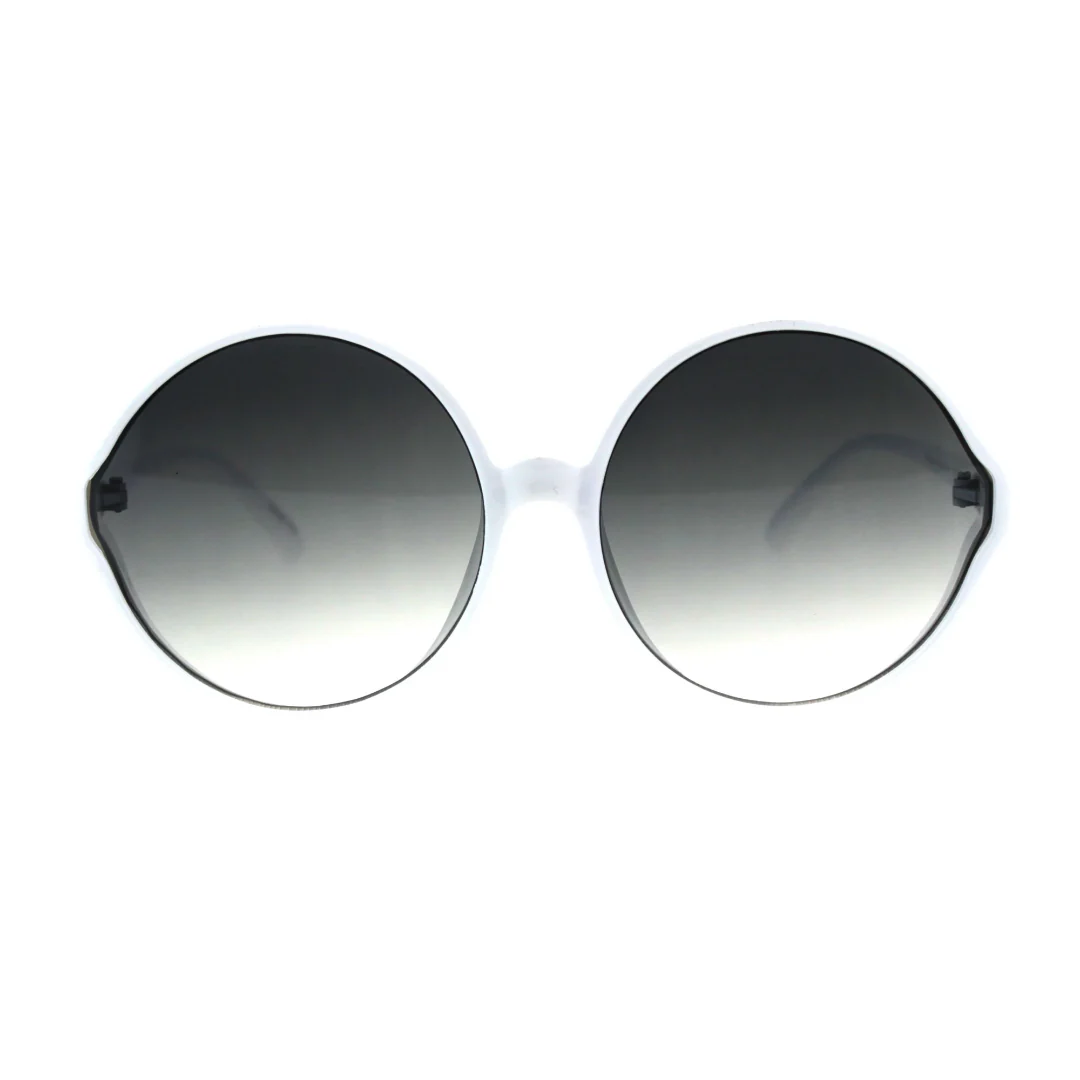 Stylish Translucent Round Sunglasses
