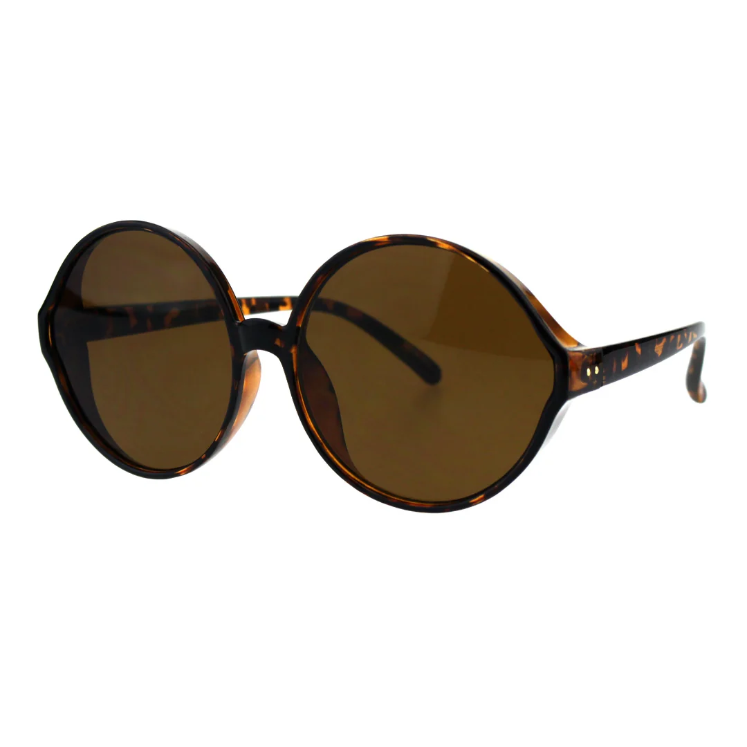 Stylish Translucent Round Sunglasses